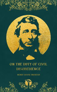 On the Duty of Civil Disobedience ebook, kindle ebook, front cover