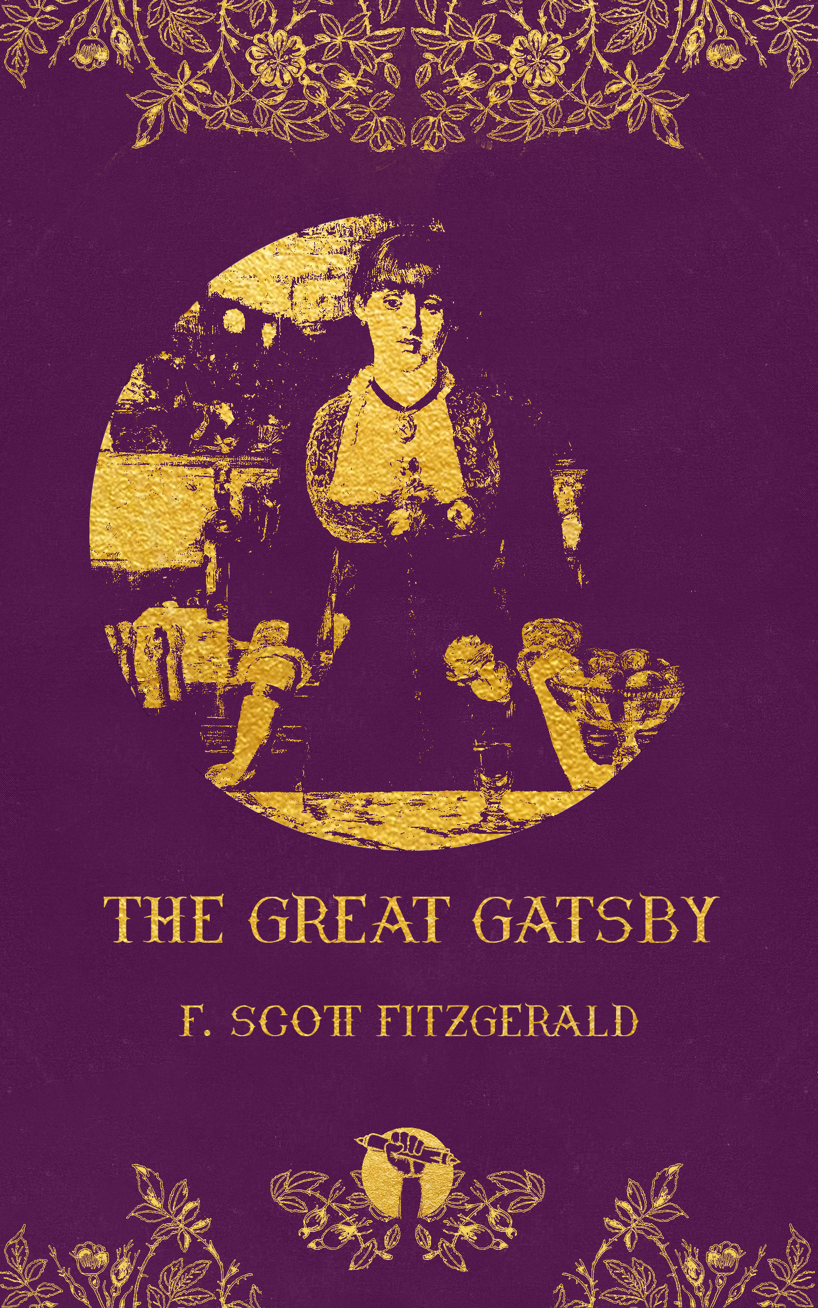 The Great Gatsby ebook, kindle ebook, front cover