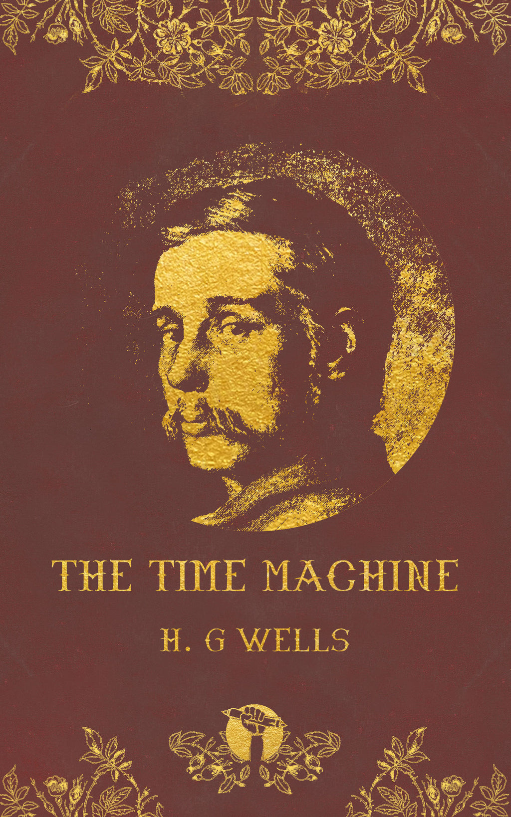 The Time Machine ebook, kindle ebook, front cover