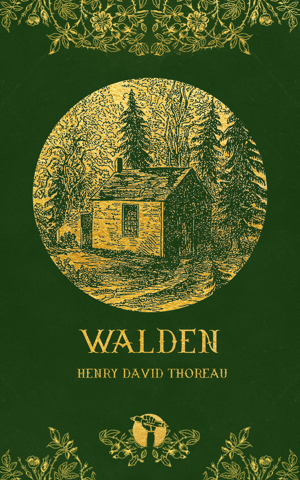 Walden ebook, kindle ebook, front cover